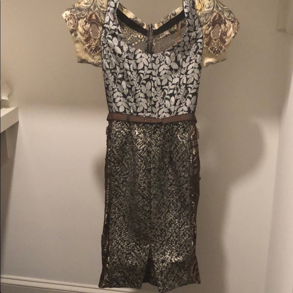 Byron Lars Beguile brocade sheath dress - Picture 5 of 7
